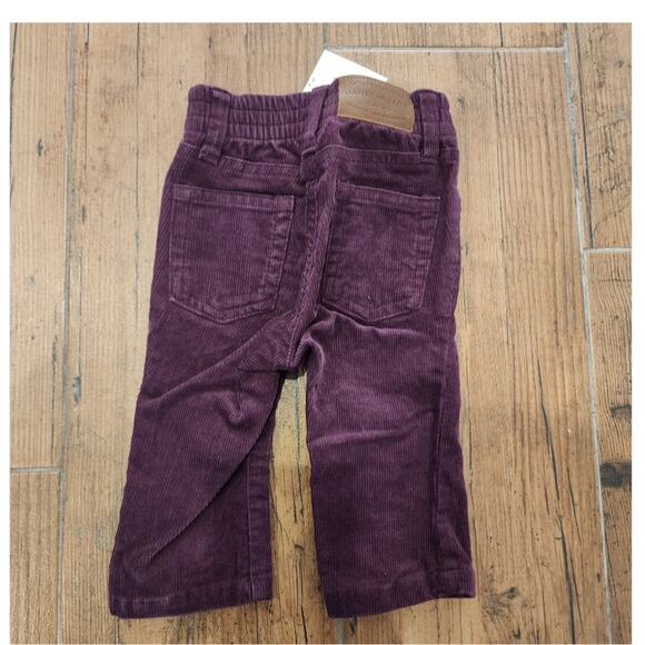new janie and jack Purple corduroy pants size 3 - Picture 3 of 5